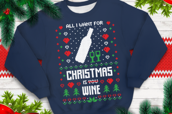 All I Want for Christmas is You Wine