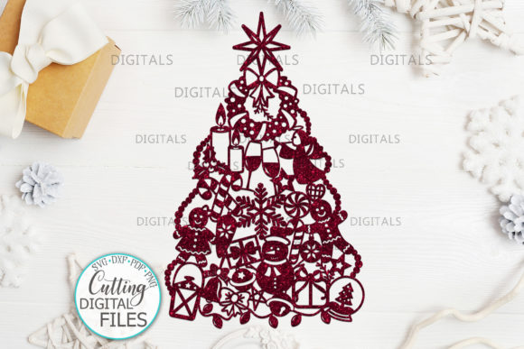 Assorted Christmas Tree Decoration Crafts