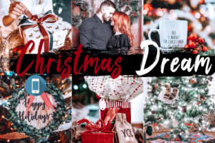 Christmas Dream Mobile Lightroom Presets for Editorial & Web Design