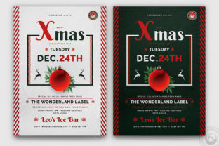 Christmas Eve Flyer Template V12 for Print Templates