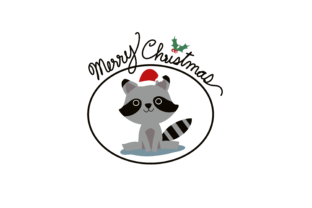 Christmas Raccoon