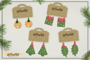 DIY Christmas Earrings for Crafts
