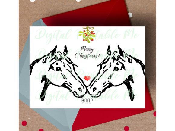 Horse Christmas Card Crafts