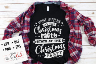 What Happens at the Christmas Party SVG for Crafts